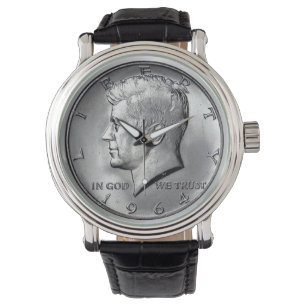 Reloj De Pulsera Kennedy Half Dollar
