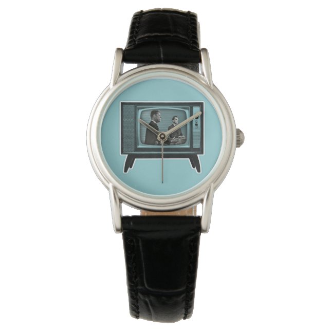 Reloj De Pulsera Kennedy Nixon Debate televisivo de 1960 (Anverso)