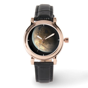 Reloj De Pulsera Kepler-186f Orbitando Una Estrella Distante.