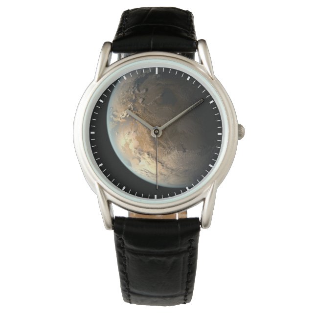 Reloj De Pulsera Kepler-186f Orbitando Una Estrella Distante. (Anverso)