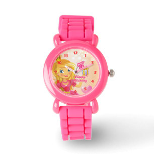 Reloj De Pulsera Keychain de la Princesa 16 de Cumpleaños