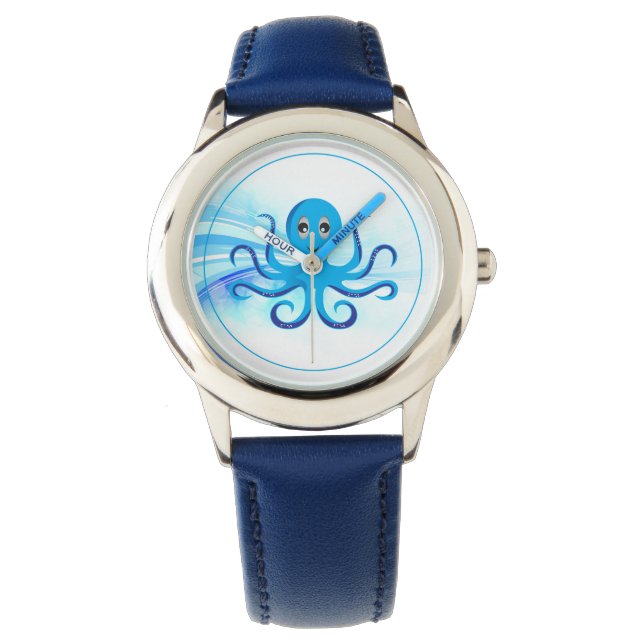 Reloj De Pulsera Kids Classic Watch-Octopus (Anverso)
