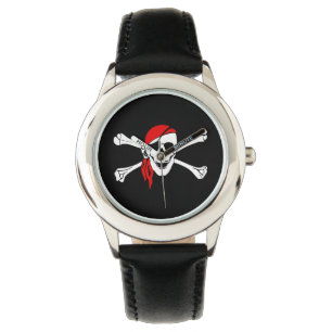 Reloj De Pulsera Kids Classic Watch/Pirate Skull
