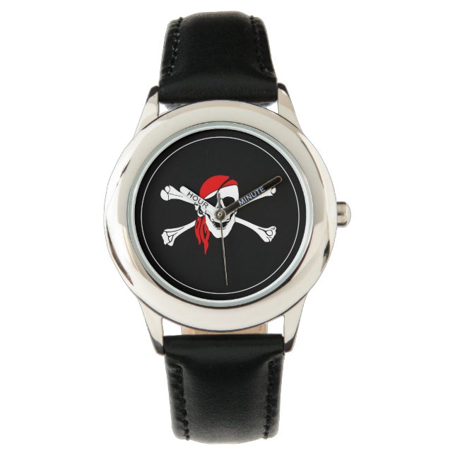 Reloj De Pulsera Kids Classic Watch-Pirate Skull (Anverso)