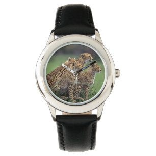 Reloj De Pulsera Kids Classic Watch/Wildlife Cheetah