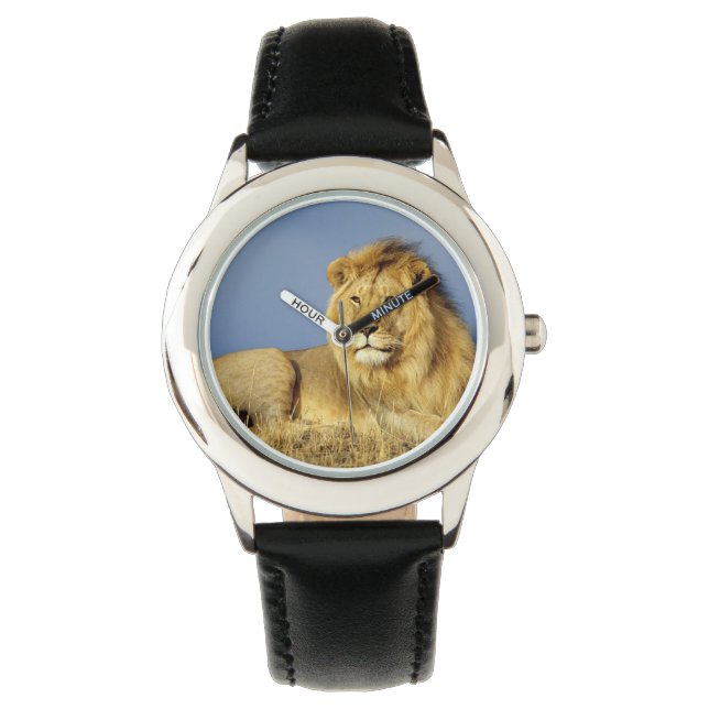 Reloj De Pulsera Kids Classic Watch/Willife Lion (Anverso)