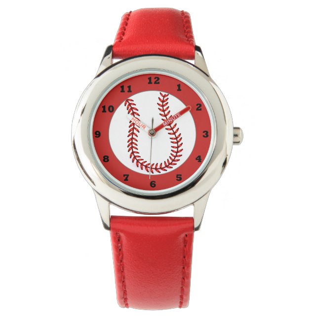 Reloj De Pulsera Kids Cute Baseball Watch (Anverso)