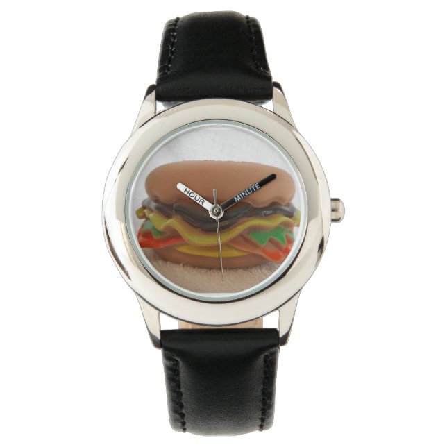 Reloj De Pulsera Kids Hamburger Watch (Anverso)
