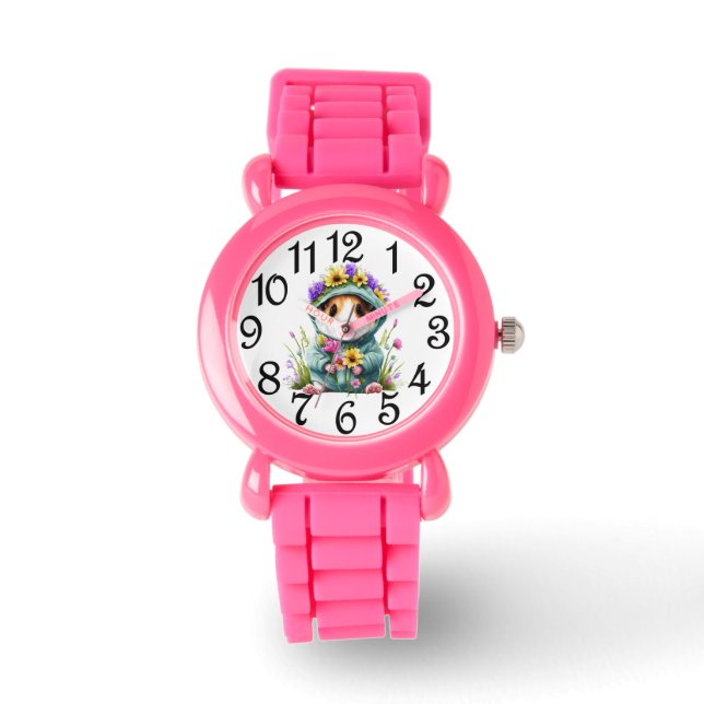 Reloj De Pulsera Kids Hamster (Anverso)