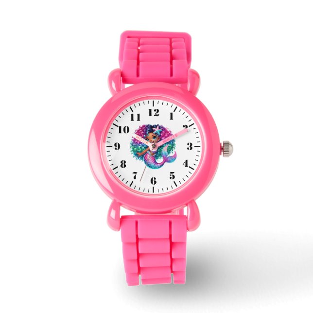 Reloj De Pulsera Kids Mermaid (Anverso)