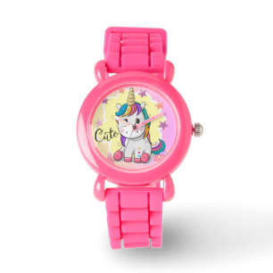 Reloj De Pulsera kids wristwatch unicorn design