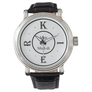 Reloj De Pulsera Kier Fine Leather Watch