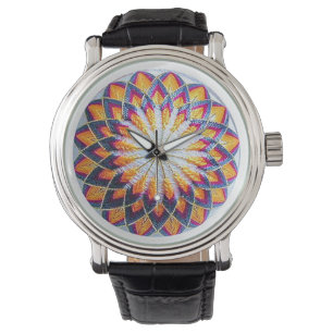 Reloj De Pulsera Kiku Temari Watch multicolor