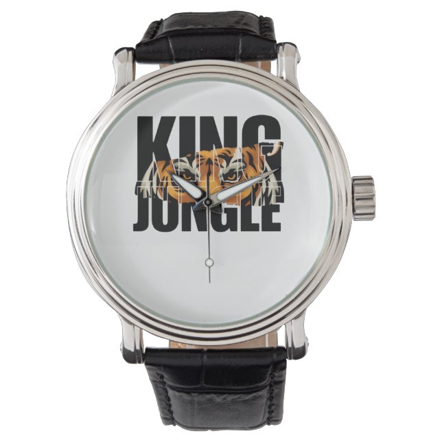 Reloj De Pulsera King of the Jungle (Anverso)
