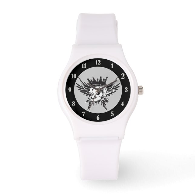 Reloj De Pulsera King Skull con daga (Anverso)