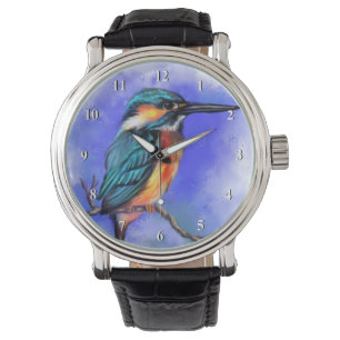 Reloj De Pulsera Kingfisher Bird Watch
