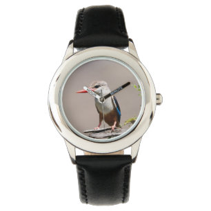 Reloj De Pulsera Kingfisher de cabeza gris
