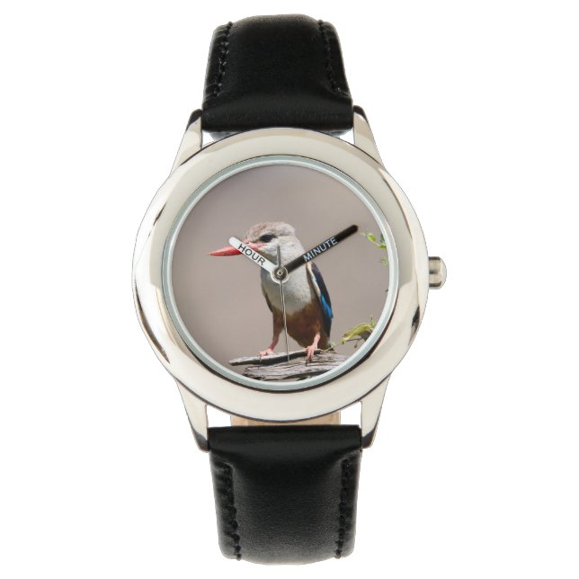 Reloj De Pulsera Kingfisher de cabeza gris (Anverso)