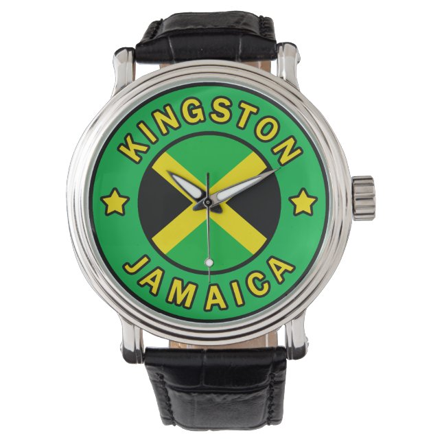 Reloj De Pulsera Kingston Jamaica (Anverso)