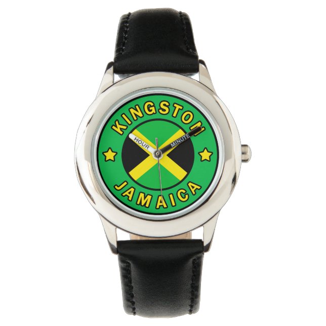 Reloj De Pulsera Kingston Jamaica (Anverso)