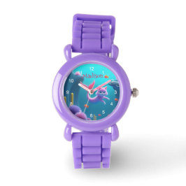 Reloj De Pulsera Kitten de sirena rosada