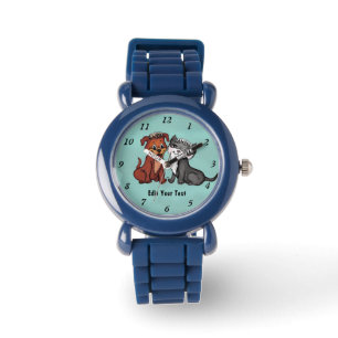 Reloj De Pulsera Kitty y Puppy , Editar tu texto