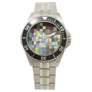 Reloj De Pulsera Klee -Abstracción con referencia al árbol de flo