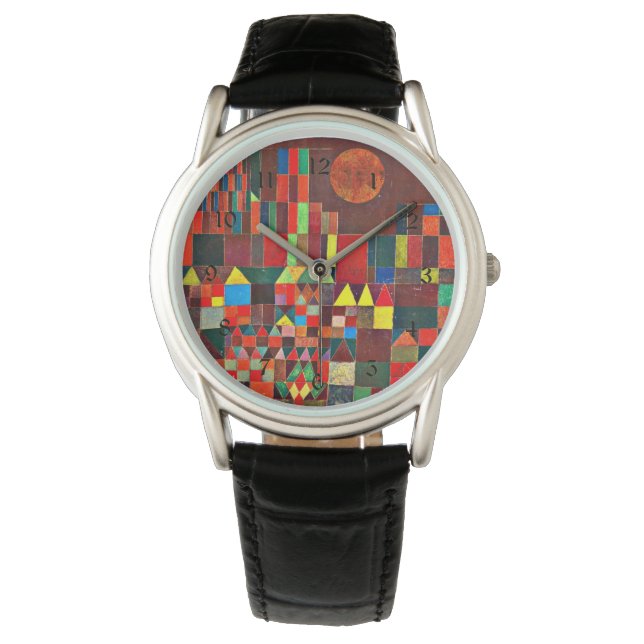 Reloj De Pulsera Klee - Castillo y Sol (Anverso)