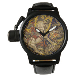 Reloj De Pulsera Knight en la cosecha de caballos |