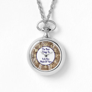 Reloj De Pulsera Knit Beige Crocheted foto de arte para amar a Yarn