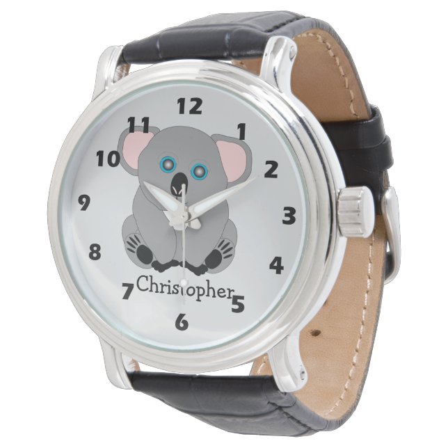 Reloj De Pulsera Koala Bear Design (Angular)