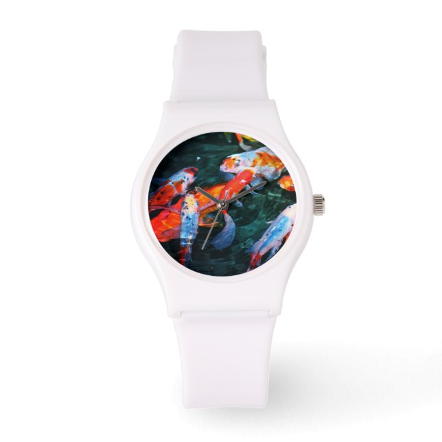 Reloj De Pulsera Koi Fish (Anverso)