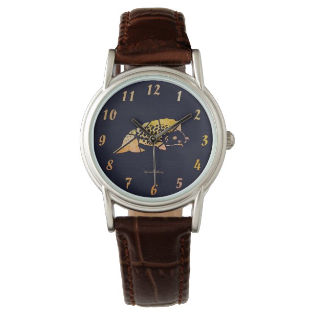 Reloj De Pulsera Koi Fish (Anverso)