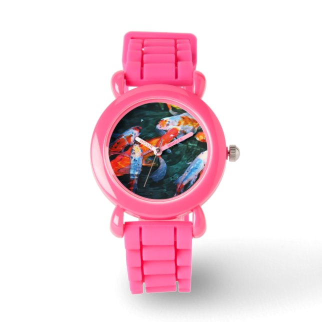 Reloj De Pulsera Koi Fish (Anverso)