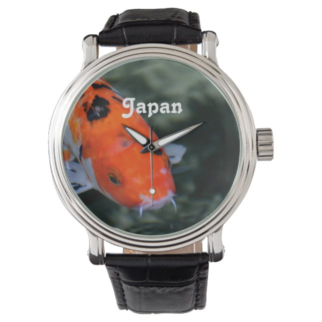 Reloj De Pulsera Koi japonés (Anverso)