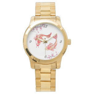 Reloj De Pulsera Koi Pond