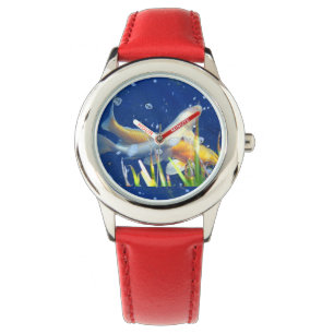 Reloj De Pulsera koi pond watch