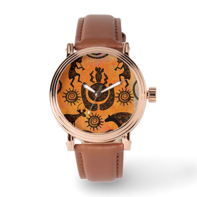 RELOJ DE PULSERA KOKOPELLI  (Anverso)