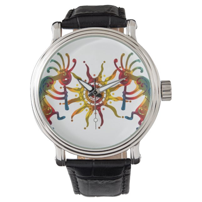 Reloj De Pulsera KOKOPELLI DUO SUN + tus ideas (Anverso)