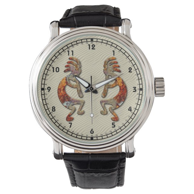 Reloj De Pulsera Kokopelli Southwestern (Anverso)