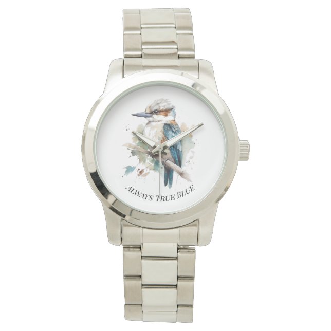Reloj De Pulsera Kookaburra True Blue, personalizado (Anverso)