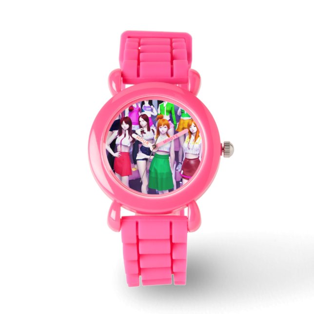 Reloj De Pulsera Kpop Kids Watch (Anverso)