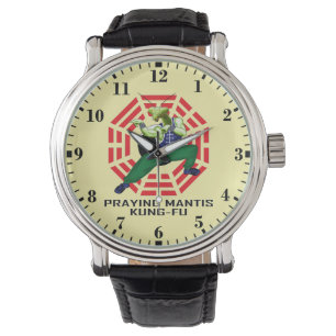 Reloj De Pulsera Kung-Fu de la Mantis Religiosa