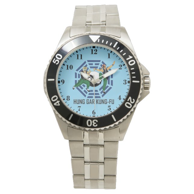 Reloj De Pulsera Kung-Fu Hung Gar (Anverso)