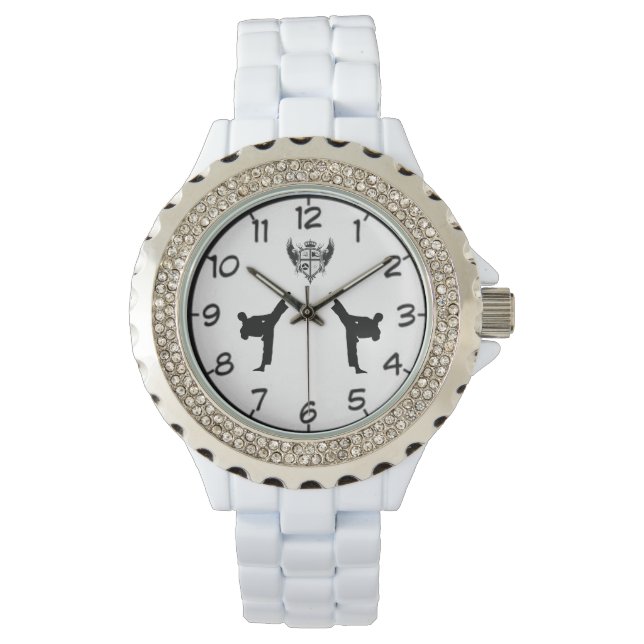 Reloj De Pulsera Kung fu joe Escudo (Anverso)