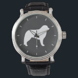 Reloj De Pulsera Kuvasz Silhouette<br><div class="desc"></div>