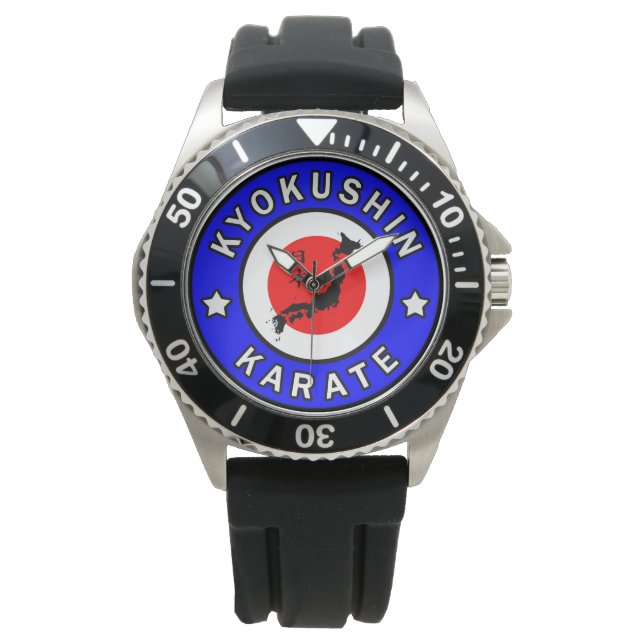 Reloj De Pulsera Kyokushin Karate (Anverso)