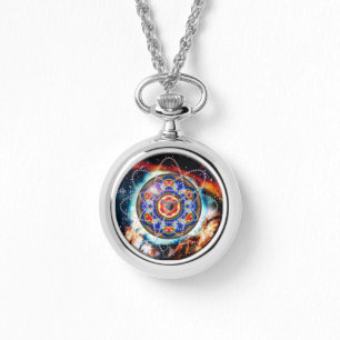 Reloj De Pulsera Kyron Orbz Necklace Watch