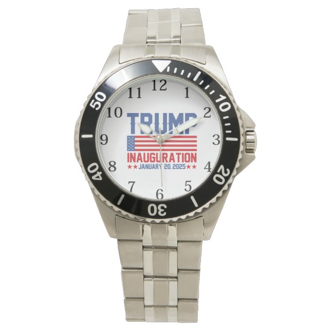 Reloj De Pulsera La 47ª Inauguración de Trump 2025 (Anverso)