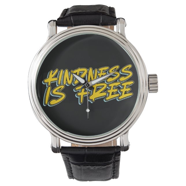 RELOJ DE PULSERA LA AMABILIDAD ES GRATIS (Anverso)